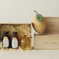 Paulownia Wood Boxes w/ Laser Etched "Finch + Fennel" Logo, Natural