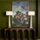 Tranquil Garden Fantasy Framed Print
