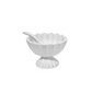 VIDA Vienna Mini Pedestal with Spoon White
