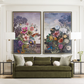Tranquil Garden Fantasy Framed Print