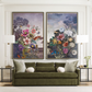 Serene Garden Fantasy Framed Print