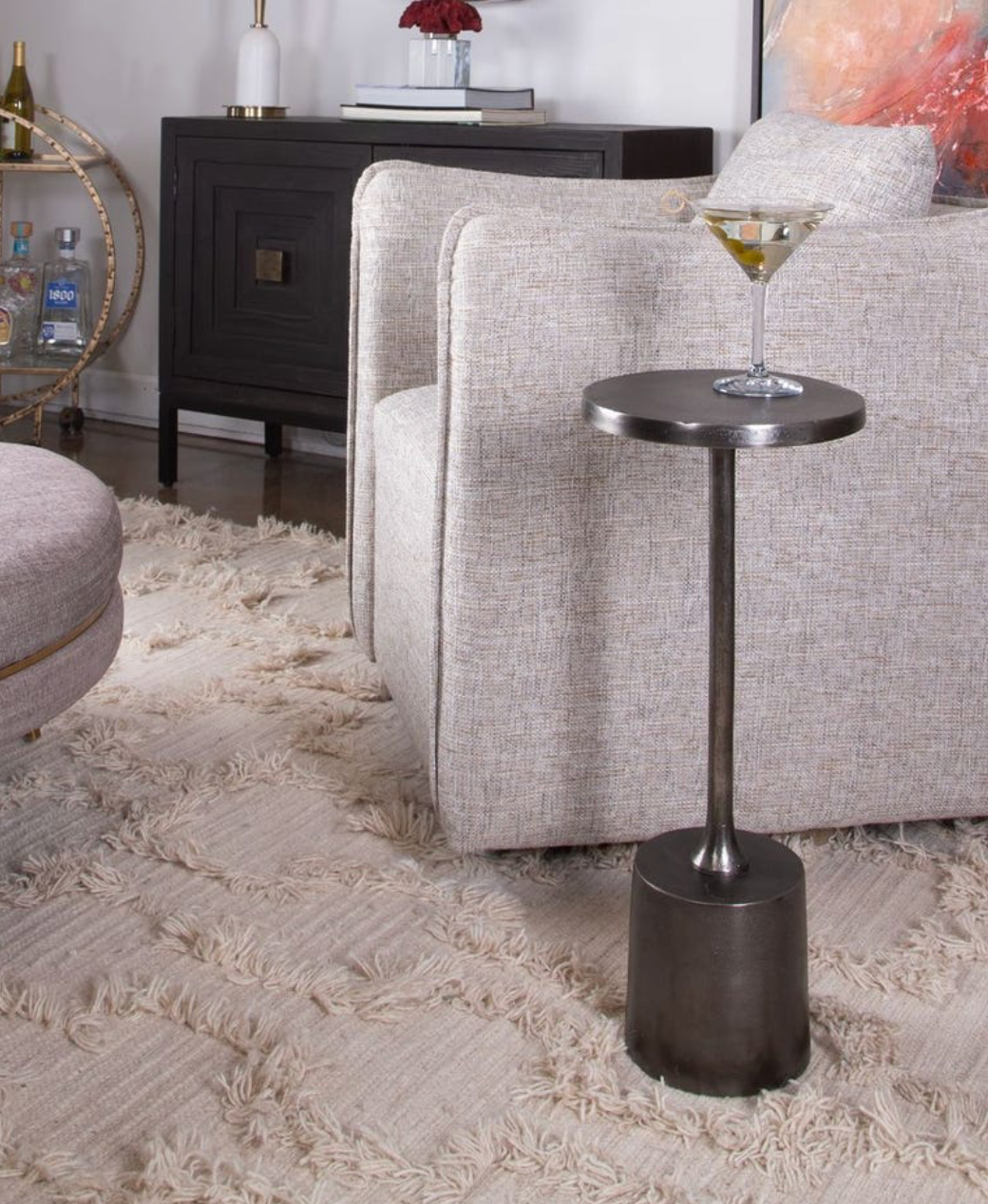 Sanaga Indoor-Outdoor Drink Table