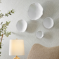 Lucky Coins Indoor-Outdoor Metal Wall Decor, S/4