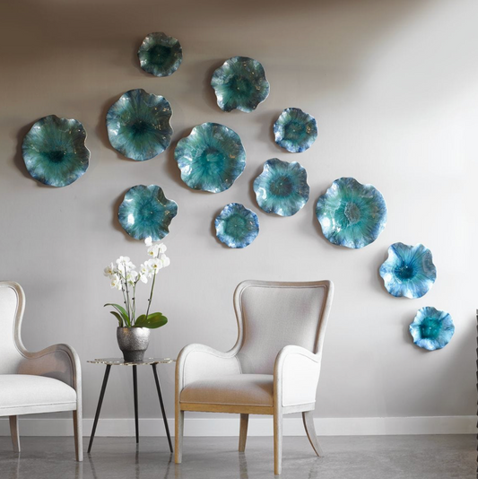 Abella Ceramic Indoor-Outdoor Wall Decor