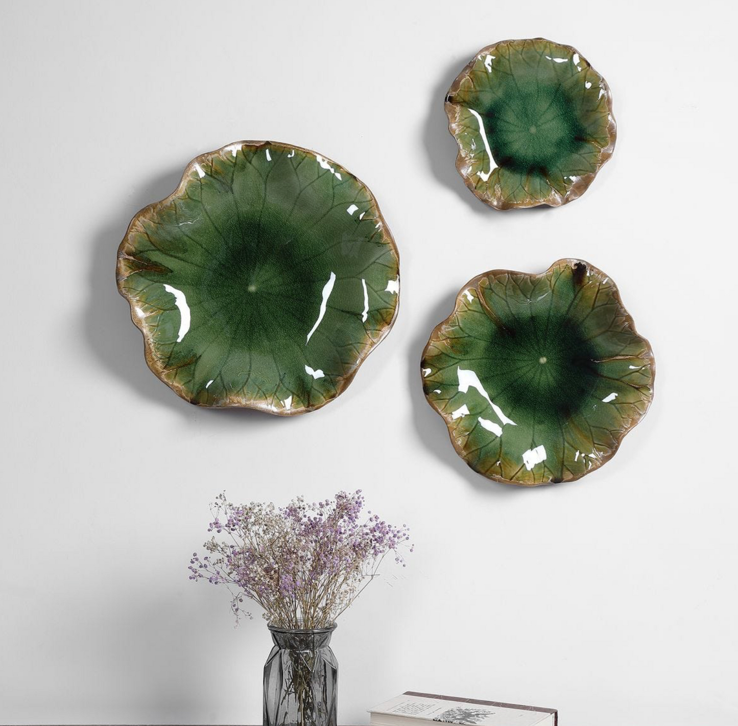 Abella Ceramic Indoor-Outdoor Wall Decor
