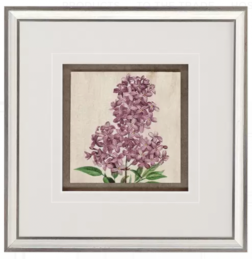 Floral Prints Shadow Box Style