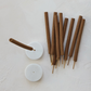 12 Piece All Natural Frankincense Scented Incense Sticks in Tube with Holder