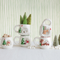 14 oz. Hand-Painted Stoneware Mug with 3D Scene, 5 Styles