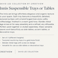 Innis Suspensible Trays or Tables