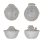Stoneware Santa/Snowman Shaped Bowl