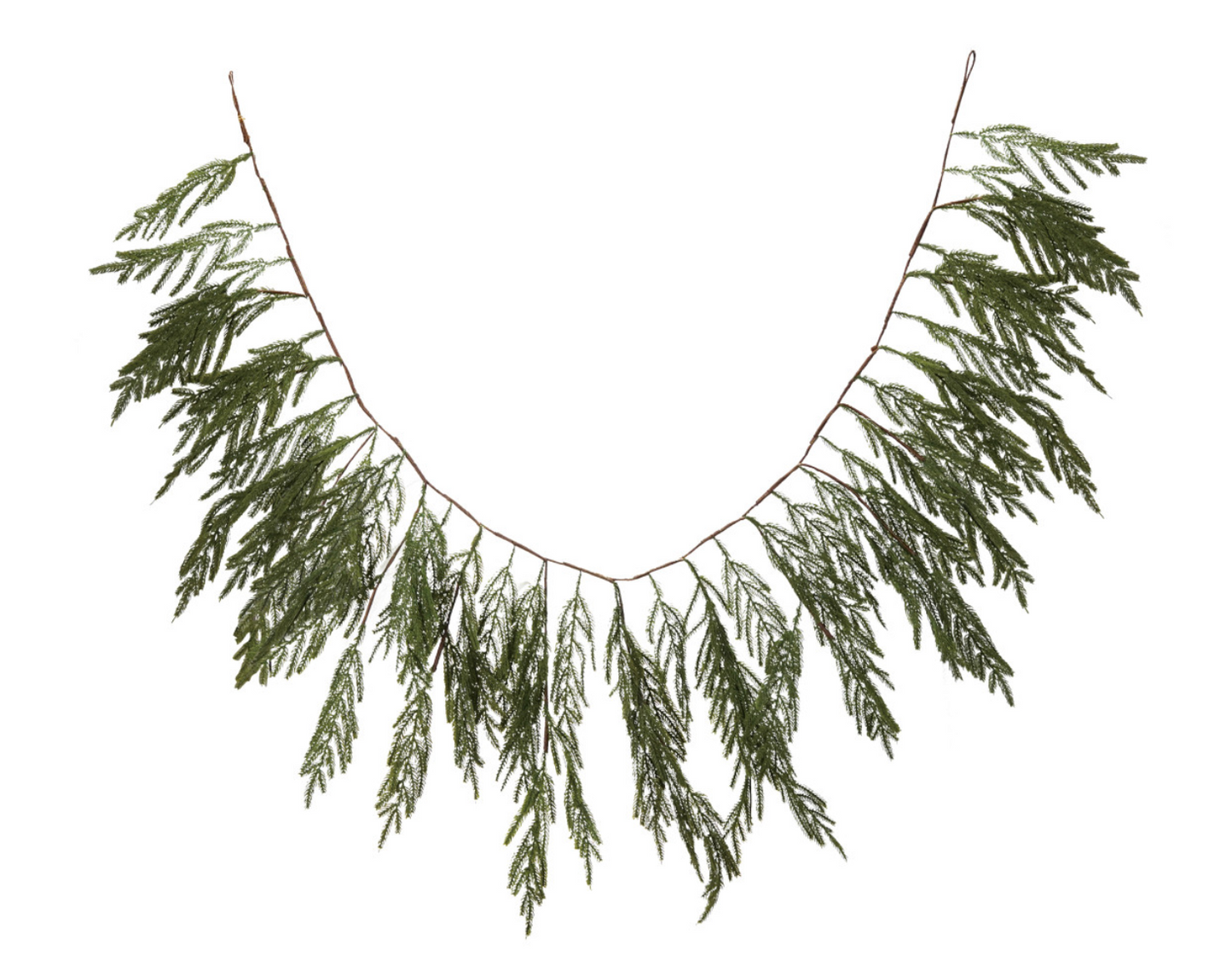 72"L x 20"H Faux Cypress Garland