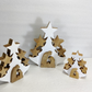 Wood and Enamel Nativity Tree Puzzle