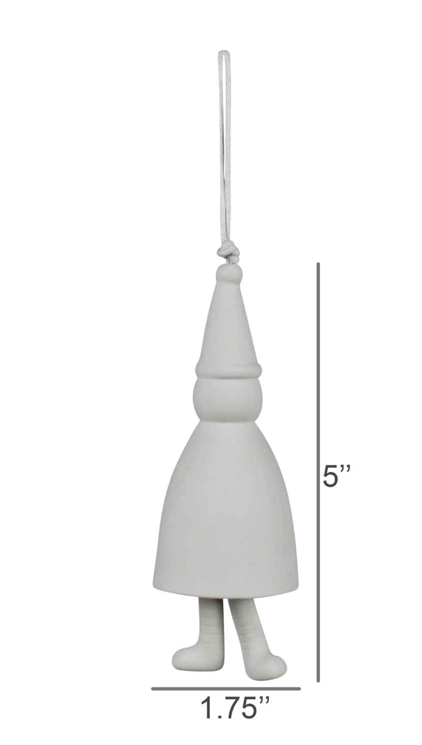 Stoneware Bisque Ornament