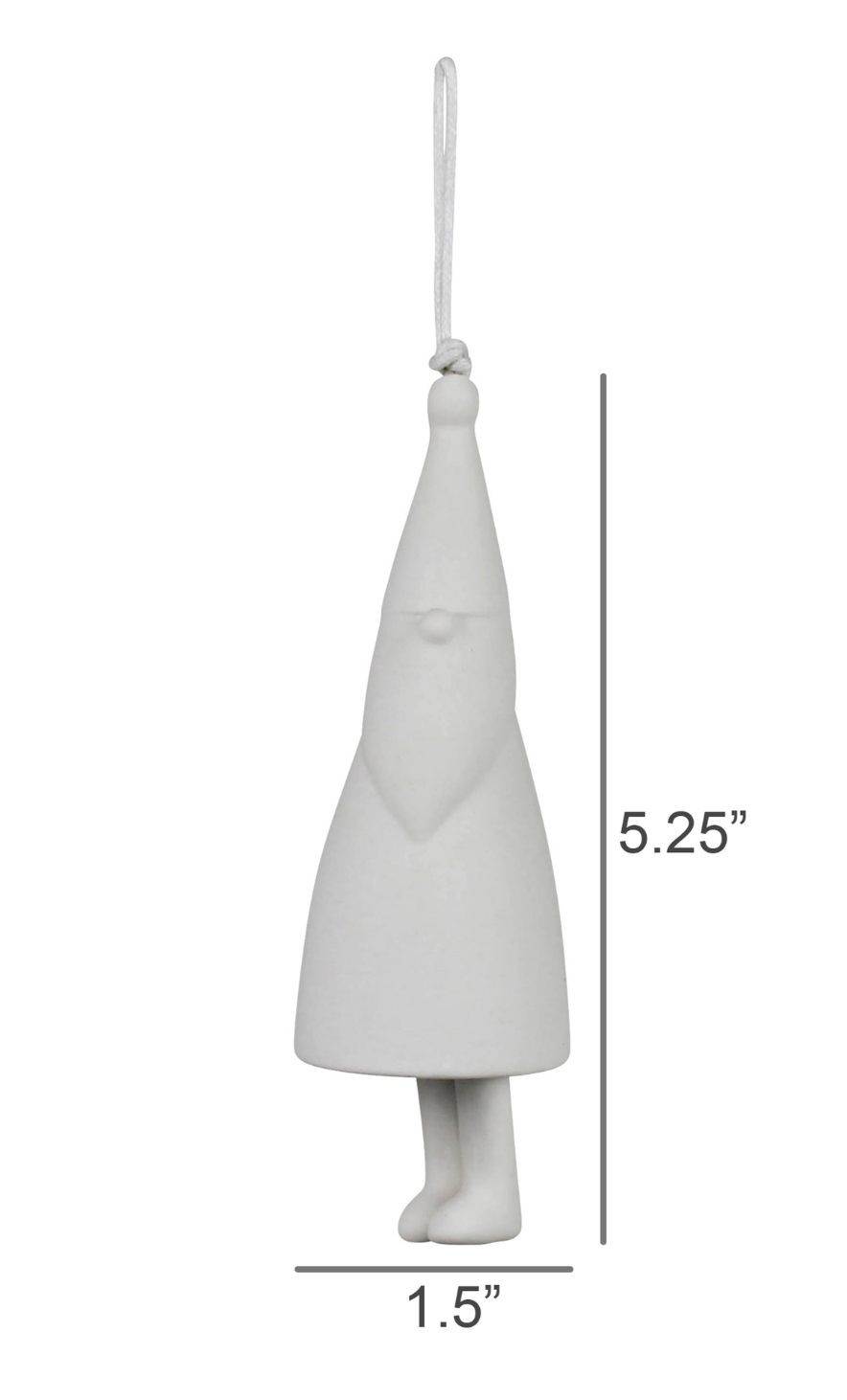 Stoneware Bisque Ornament