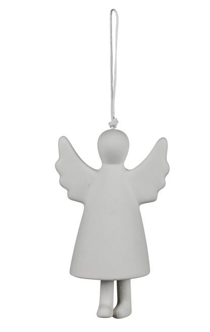 Stoneware Bisque Ornament