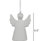 Stoneware Bisque Ornament