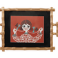Faux Bamboo Photo Tray/Frame