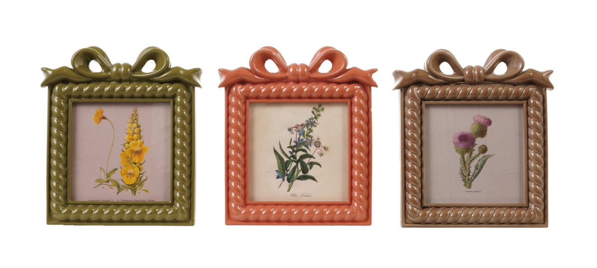 Resin Photo Frame, 3 Colors