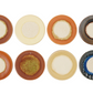 Stoneware Trivet, Reactive Glaze, 8 Colors