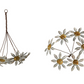 Metal Vintage Reproduction Toleware Flower Bunch Ornament