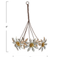 Metal Vintage Reproduction Toleware Flower Bunch Ornament