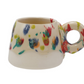 16 oz. Handmade Stoneware Mug, Rolled Speckled Finish & Unglazed