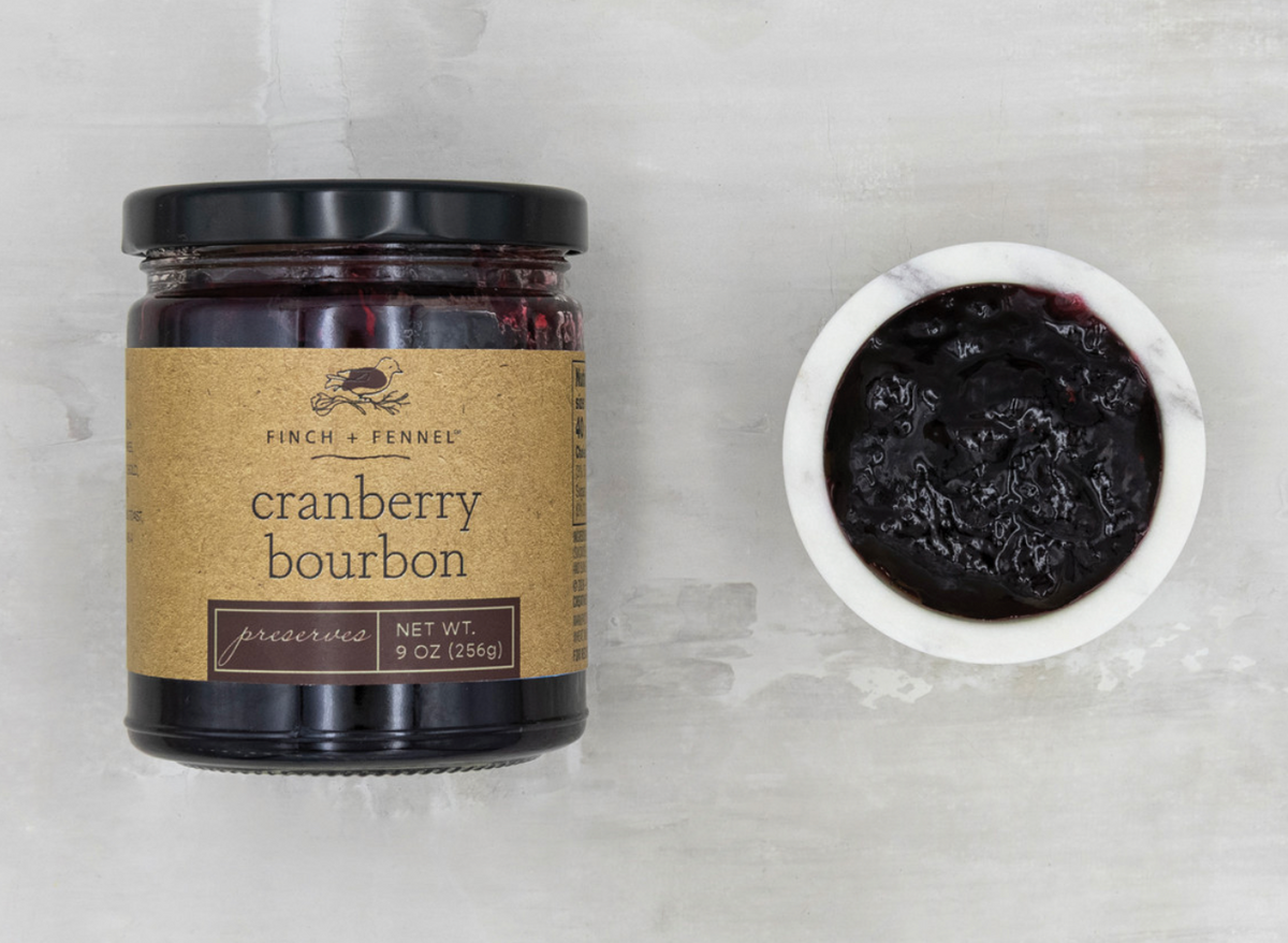 Cranberry Bourbon Preserves