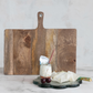 Mango Wood Cheese/Serving Board w/ Handle