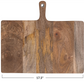 Mango Wood Cheese/Serving Board w/ Handle