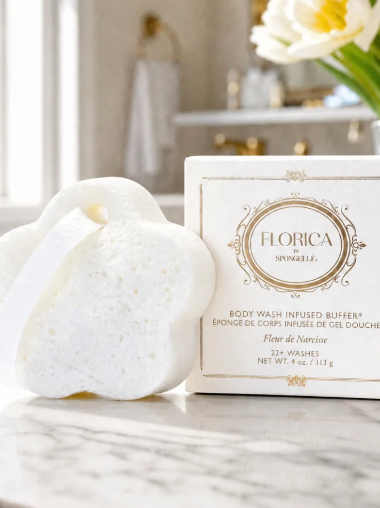 Fleur de Narcisse Body Buffer | Florica Collection