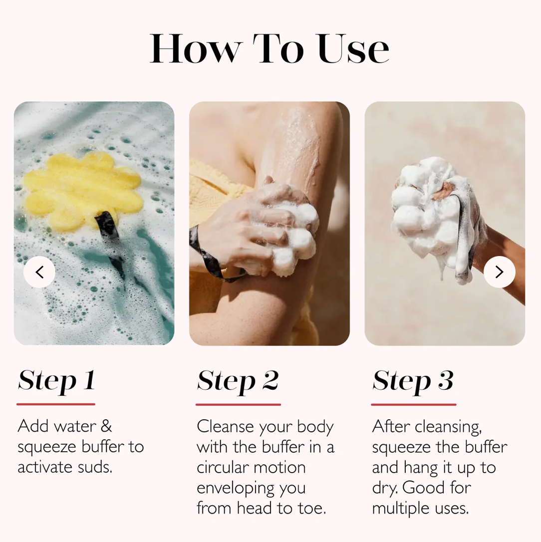 Fleur de Narcisse Body Buffer | Florica Collection