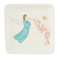 Stoneware Dish with Holiday Figure, 4 Styles