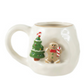 14 oz. Hand-Painted Stoneware Mug with 3D Scene, 5 Styles