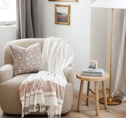 XL Chenille Fringe Throw Blankets