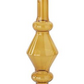 Amber Glass Modern Taper Holder