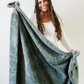 Patterned Faux Fur Throw