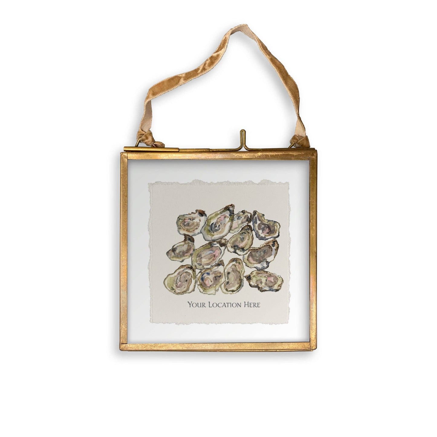 A Dozen Oysters Dishtowel