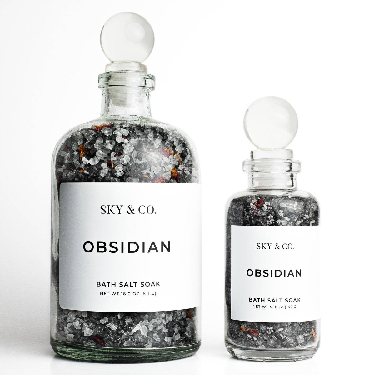 Bath Salt Soak Obsidian