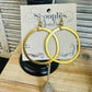 Rings and Hoops Gold Earrings