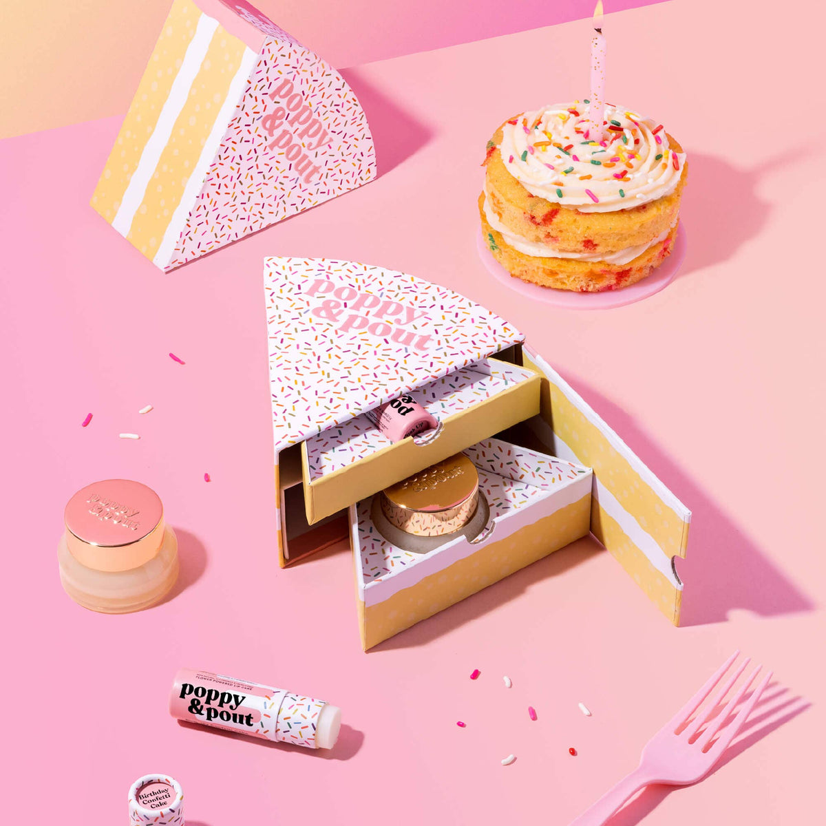 Birthday Cake Confettii Lip Care Duo
