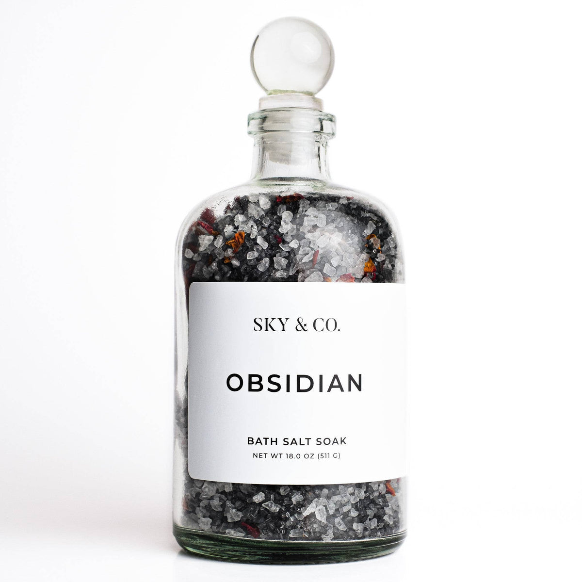 Bath Salt Soak Obsidian