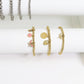 Gold Beaded Stretch Bracelet