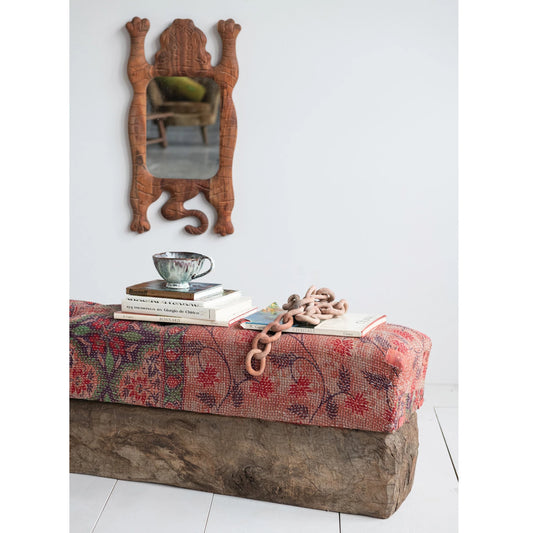 Carved Tiger Shaped Mirror