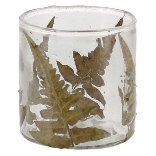 Enameled Fern Hurricane Small