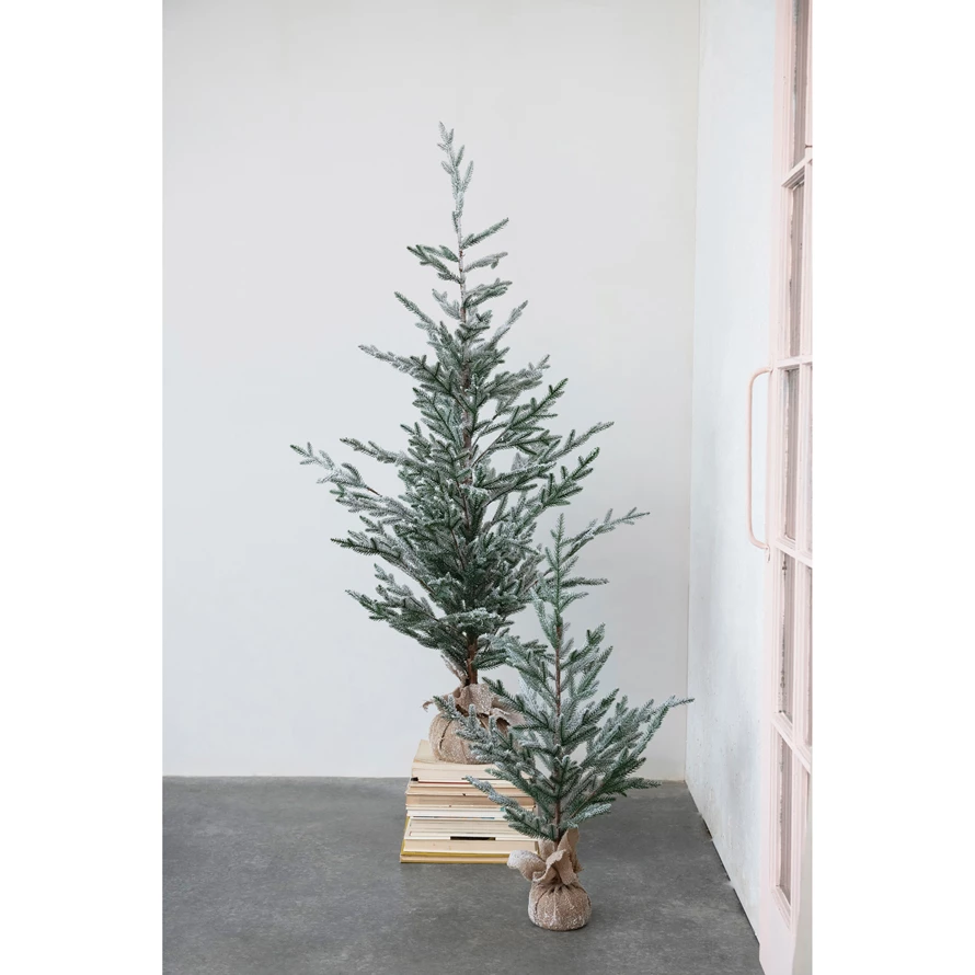 SM Faux Atlas Cedar Tree in Burlap