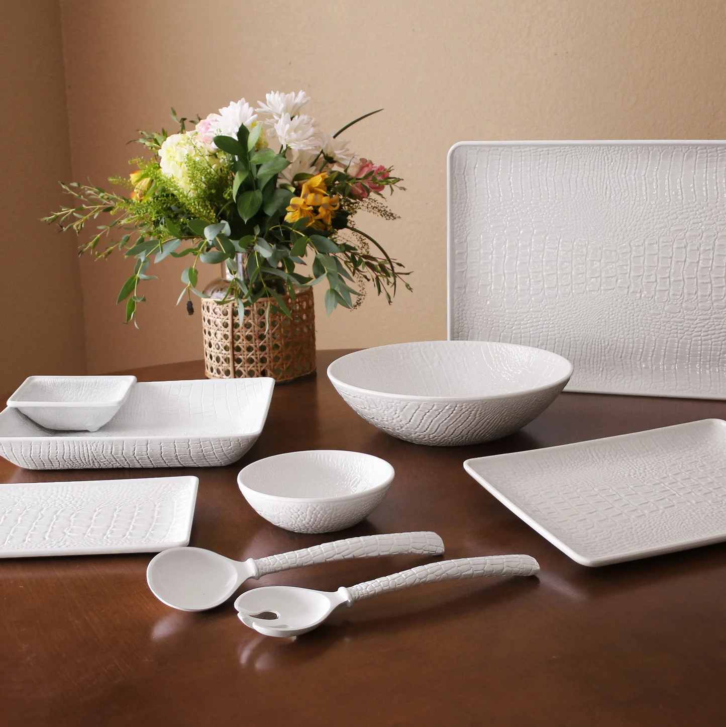 VIDA Croc Small Rectangular Tray