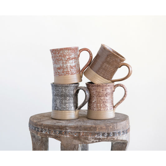 Stoneware Mug With Glaze