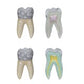 Vintage Reproduction Cement Teeth