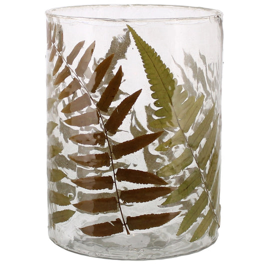 Enameled Fern Hurricane Large