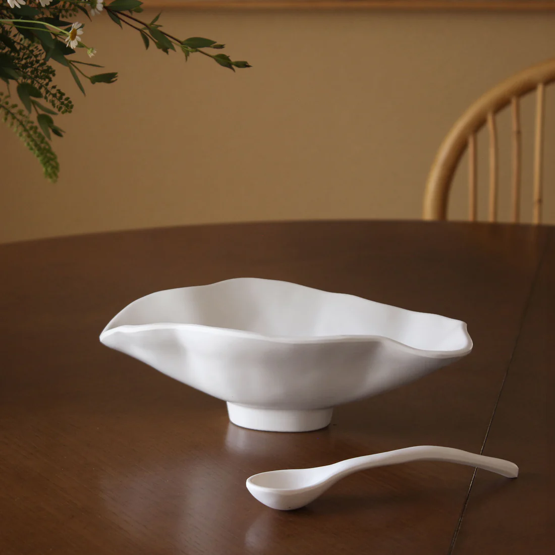 VIDA Nube Small Oval Bowl w/ Spoon